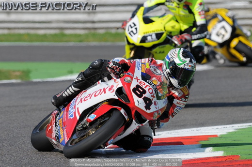 2008-05-11 Monza 0625 Superbike - Warm Up - Michel Fabrizio - Ducati 1098 F08